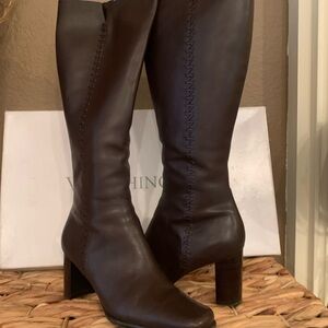 Worthington knee high boots chocolate color.  6.5.  Great condition with box